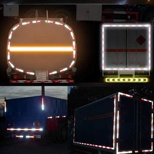 ট্রেলার সরবরাহকারীর উপর ডট টেপ