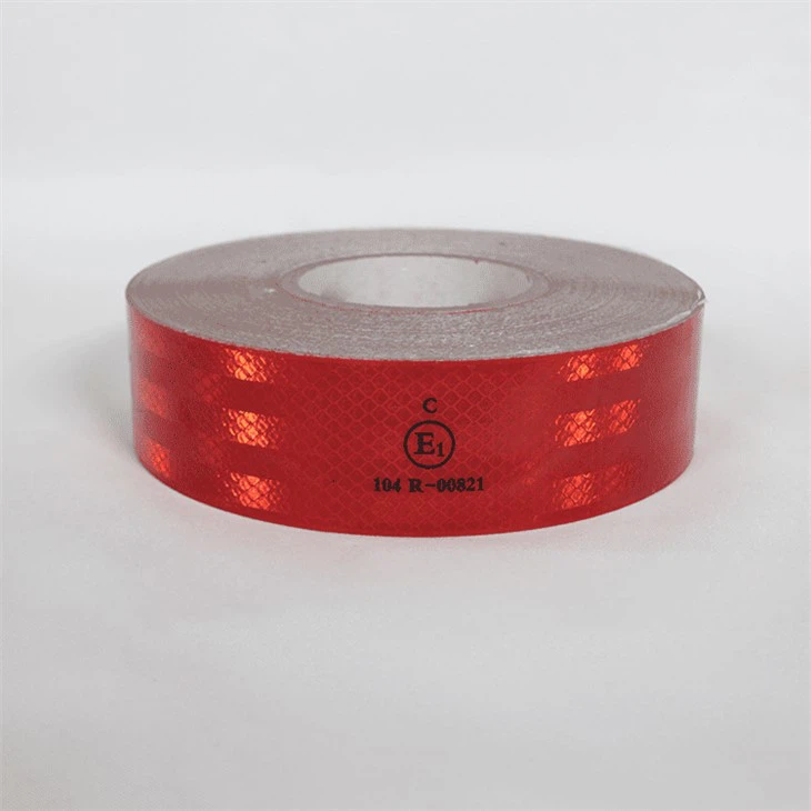 লাল ECE প্রতিফলিত টেপ