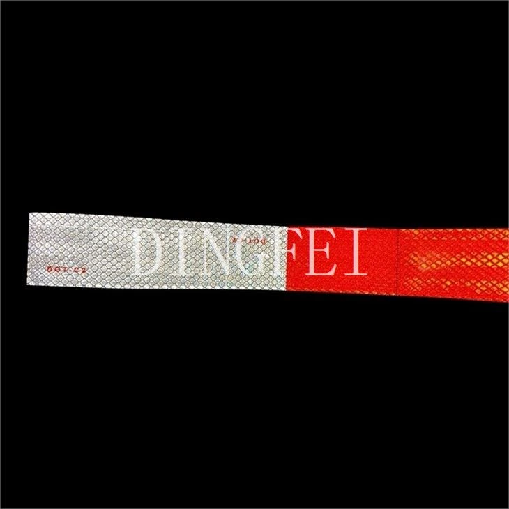 Reflective Tape Red White