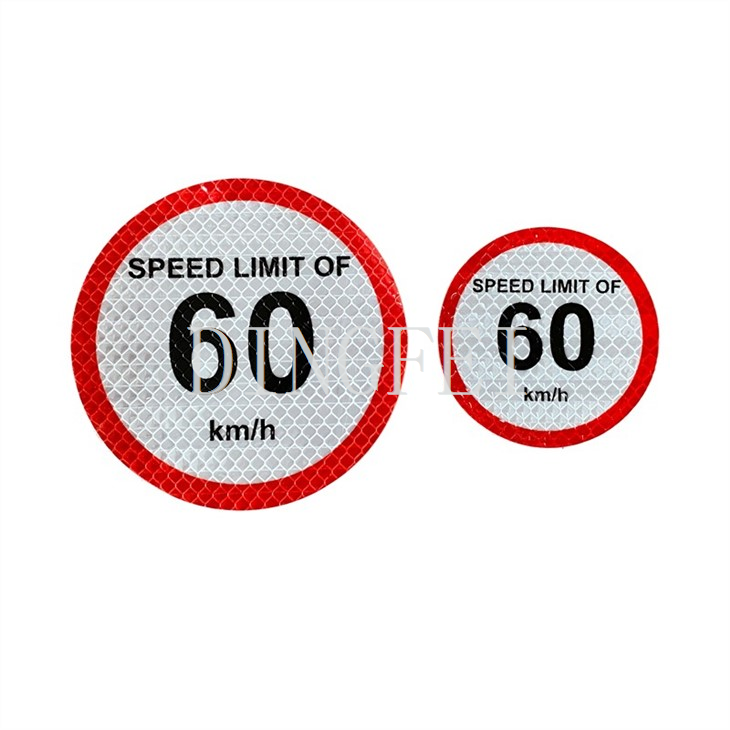Traffic Signs Warnig Reflective Sticker