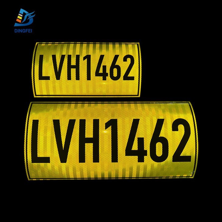 Mine Reflective Vehicle ID Decal Stickers