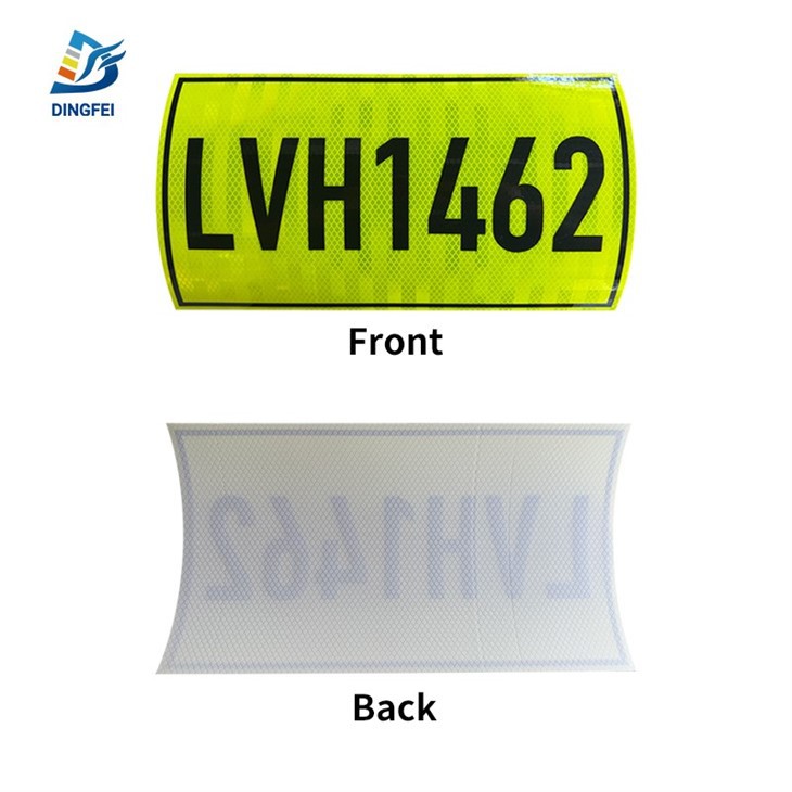 Mine Reflective Vehicle ID Decal Stickers