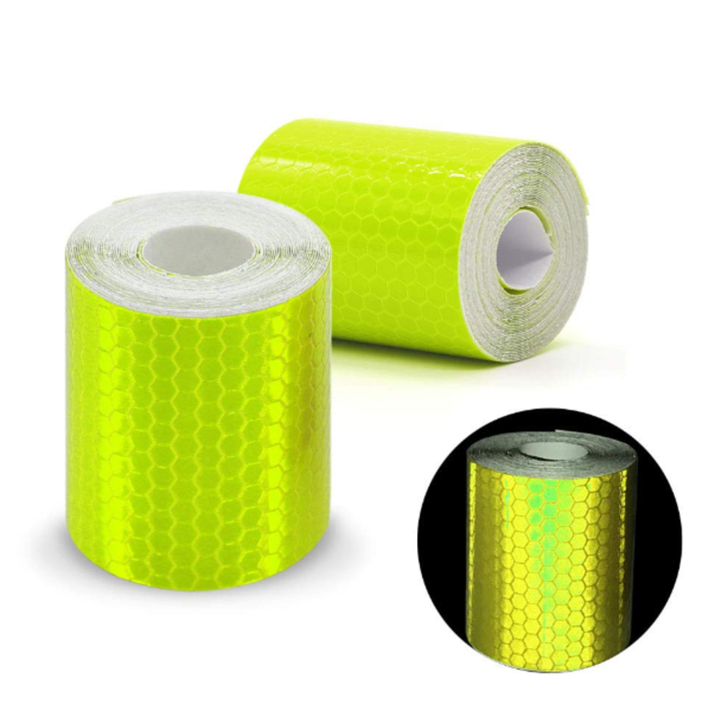 Fluorescent Yellow PVC Micro Prismatic Reflective Sheeting 1 Fluorescent Yellow PVC Micro Prismatic Reflective Sheeting 1